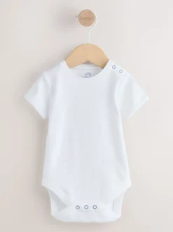 Bande bleue - Ensemble bébé salopette et body tissé (0mois-2ans)