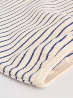 Bande bleue - Lot de 4 t-shirts à manches longues bébé (0mois2ans)