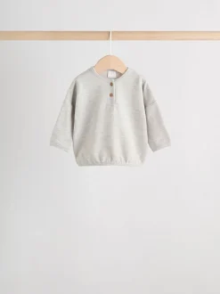 Bande bleue - Lot de 4 t-shirts à manches longues bébé (0mois2ans)