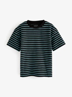 Bande bleue - T-shirt Manches courtes 5 Pack (3mois-7ans)