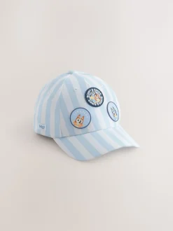 Bande bleue/blanche - Casquette Bluey Baseball 100% coton (1-10ans)