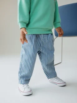 Bande bleue/blanche - Jean Barrel (3mois à7ans)