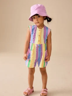 Bande d'arc-en-ciel - Combinaison sans manches (3mois à7ans)