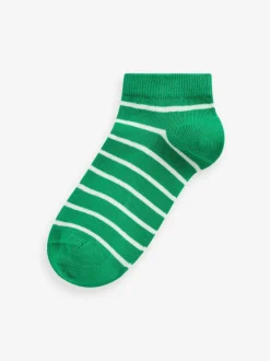 Bande d'arc-en-ciel - Paquet de chaussettes de sport en coton riche 7