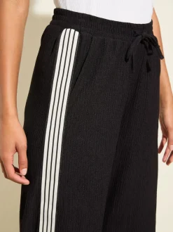 Bande noire - Friends Like These Effet froissé Pantalon ample en jersey