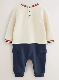 Barboteuse Baker by Ted Baker Pierre bleu marine Rouge