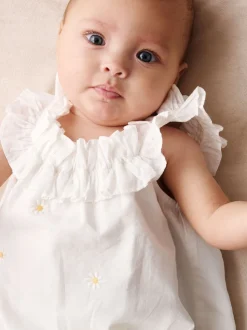 Barboteuses Angel & Rocket Mila brodées à volants