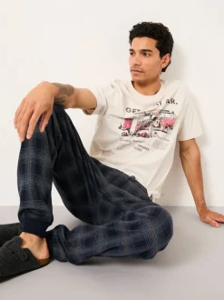 Bas de pyjama à carreaux FatFace