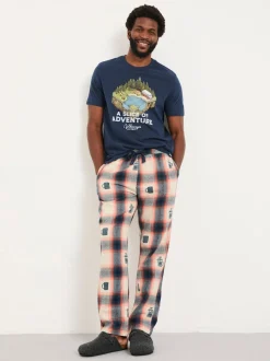 Bas de pyjama FatFace en jacquard café