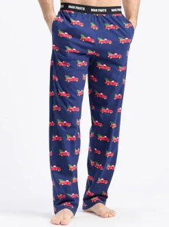 Bas de pyjama Hatley camion de Noël rouge