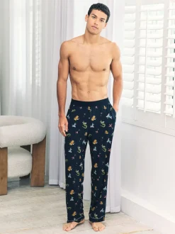 Bas de pyjama imprimé Chelsea Peers Wild dining