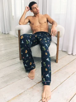 Bas de pyjama imprimé Chelsea Peers Wild dining