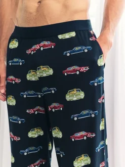 Bas de pyjama long imprimé léopard Chelsea Peers