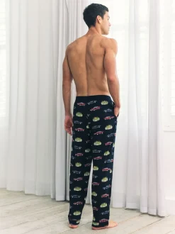 Bas de pyjama long imprimé léopard Chelsea Peers