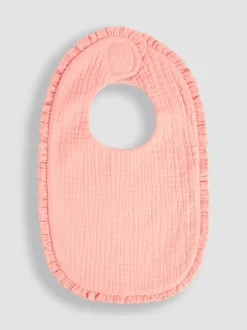 Bavoir à volants en mousseline JoJo Maman Bébé Bébé