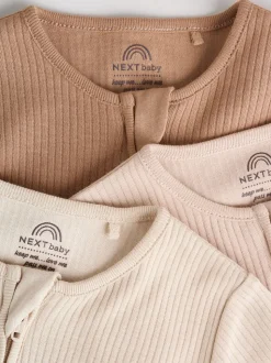 beige - Lot de 3 dors-bien bébé zippés (0-2ans)