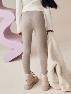 beige - Taille haute Leggings (3-16ans)