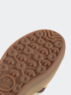 Beige/Rouge - Baskets adidas Originals Gazelle Bold W