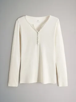 Berry/rayure/rose/blanc - The Set 4 Pack Ribbed Henleys Manches longues T-shirt