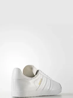 Blanc - adidas Originals Gazelle Trainers