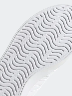 Blanc - Adidas VL Court 3.0 Formateurs