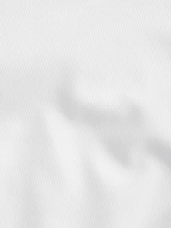 Blanc - Ajustement régulier - Coupe ajustée Single Cuff Chemises With Col cassé And Nœud papillon Lot