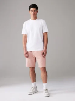 Blanc - Ajustement régulier - T-shirt épais