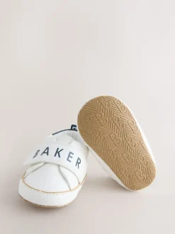 Blanc - Baskets Baker by Ted Baker BÉBÉ Padders
