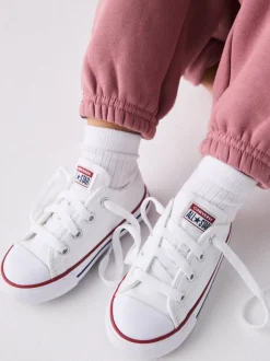 Blanc - Baskets Converse Chuck Taylor All Star basses enfant