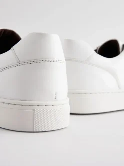 Blanc - Baskets en cuir