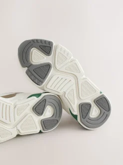 Blanc - Baskets Minecraft à lacets élastiques