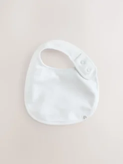 Blanc - Bébé BIBS 10 Pack