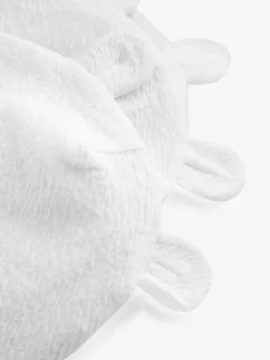 Blanc - Beanie Jersey Baby Hats 3 Pack (0-12mths)