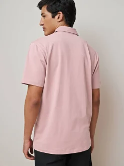 Blanc / Bleu / Neutre / Rose / Gris - Ajustement régulier - Polo en jersey Manches courtes 5 Pack