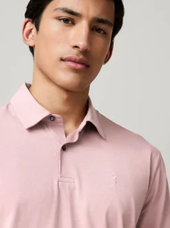 Blanc / Bleu / Neutre / Rose / Gris - Ajustement régulier - Polo en jersey Manches courtes 5 Pack