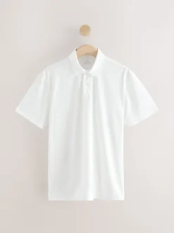 Blanc / Bleu / Neutre / Rose / Gris - Ajustement régulier - Polo en jersey Manches courtes 5 Pack