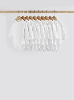 Blanc - Body indispensables bébé à manches longues