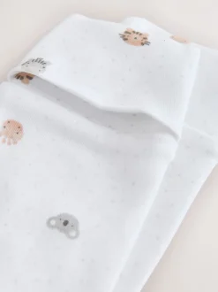 Blanc - Born in 2026 Bébé Combinaison de nuit & Chapeaux (0-9mois)