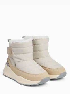 Blanc - Bottes de neige matelassées KIDLY by MORI