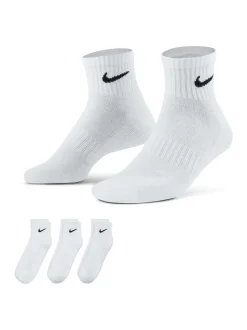 Blanc - Bottines - Lot de chaussettes Nike Everyday Cushioned Crew 3 (0)