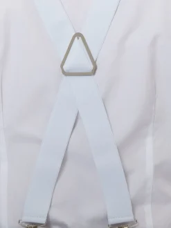 Blanc - Bretelles à enfiler MOSS