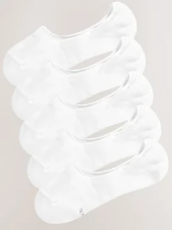 Blanc - Chaussettes de sport invisibles