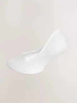 Blanc - Chaussettes de sport invisibles