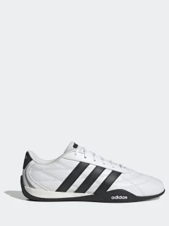 Blanc - Chaussures adidas Adipista