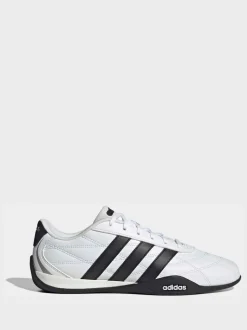 Blanc - Chaussures adidas Adipista