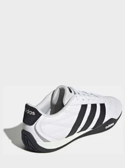 Blanc - Chaussures adidas Adipista