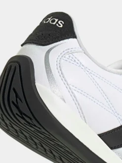 Blanc - Chaussures adidas Adipista