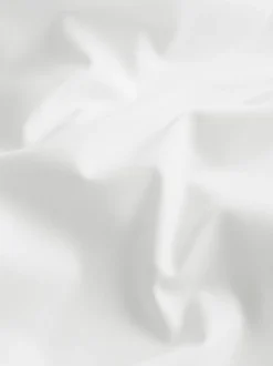 Blanc - Chemise habillée à manches longues en coton extensible