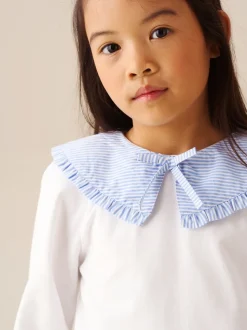 Blanc - Chemisier Angel & Rocket Rayure Manches longues Betty