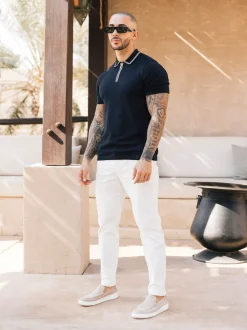 Blanc - Chinos Mauvais Beaufort Extensible